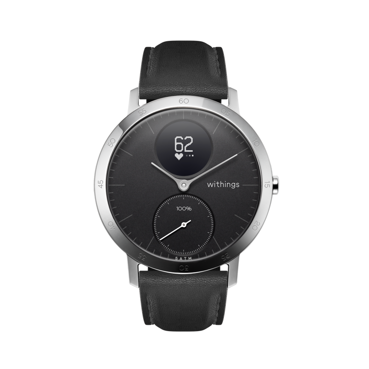 Mynd Withings leðuról 20mm svört