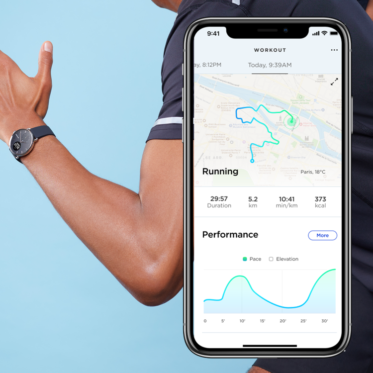 Mynd Withings Scanwatch 38mm svart