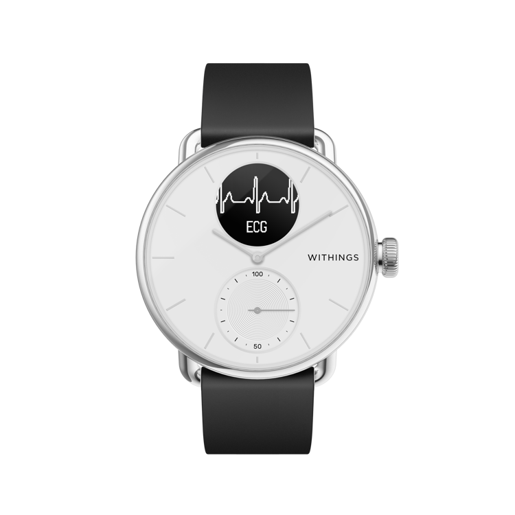 Mynd Withings Scanwatch 38mm hvítt