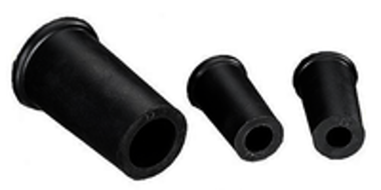 Mynd Stafagúmmí, svart 12mm