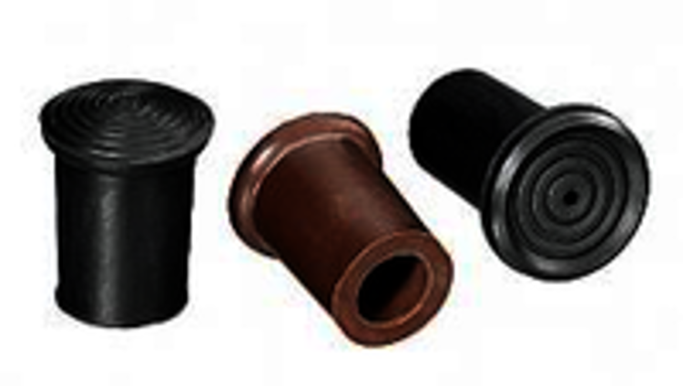 Mynd Stafagúmmí, svart 14mm