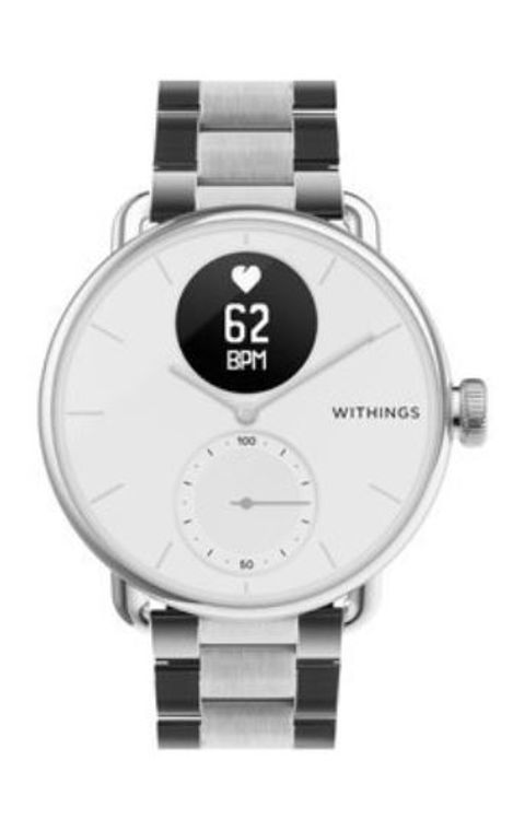 Mynd Withings Scanwatch 38mm hvítt
