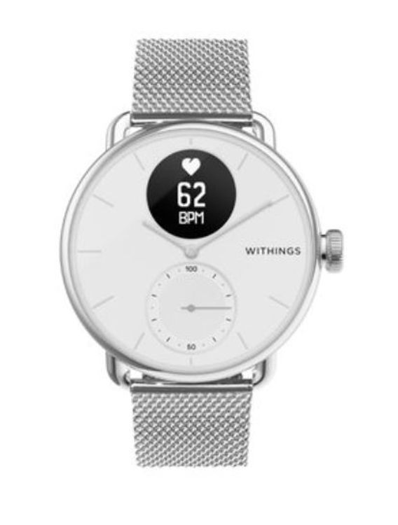 Mynd Withings 18mm Silfur ól