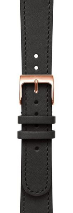 Mynd Withings leðuról Rose Gold 18mm svört