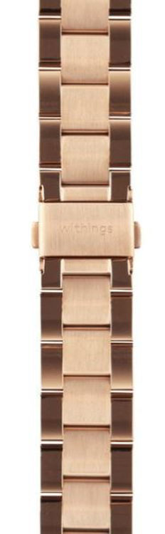 Mynd Withings 18mm Oyster Rose Gold ól