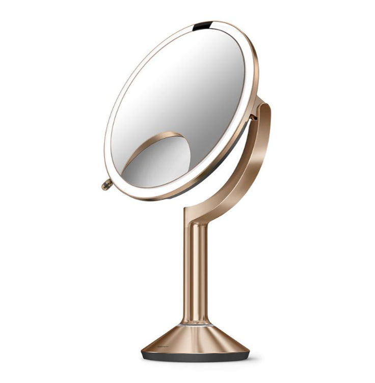 Mynd simplehuman Trio 20cm spegill með dimmer