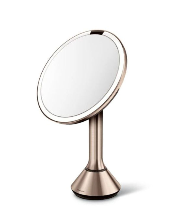 Mynd simplehuman 20cm spegill með dimmer Rose Gold