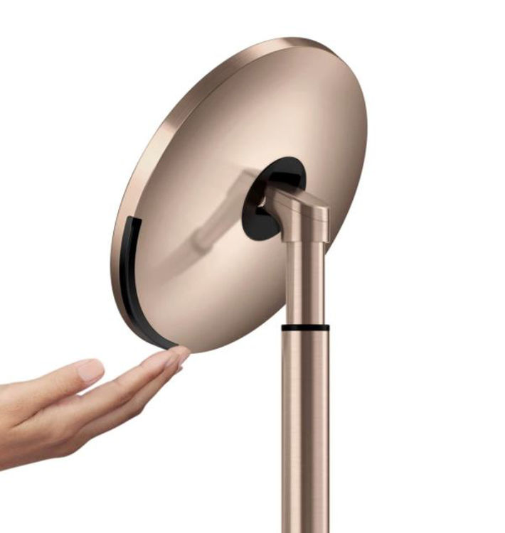 Mynd simplehuman 20cm spegill með dimmer Rose Gold