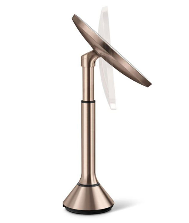 Mynd simplehuman 20cm spegill með dimmer Rose Gold