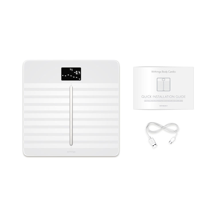 Mynd Withings Body Cardio snjallvog hvít