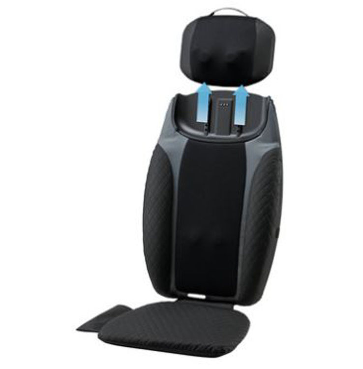 Mynd Homedics Shiatsu 2-in-1 nuddsæti með púða