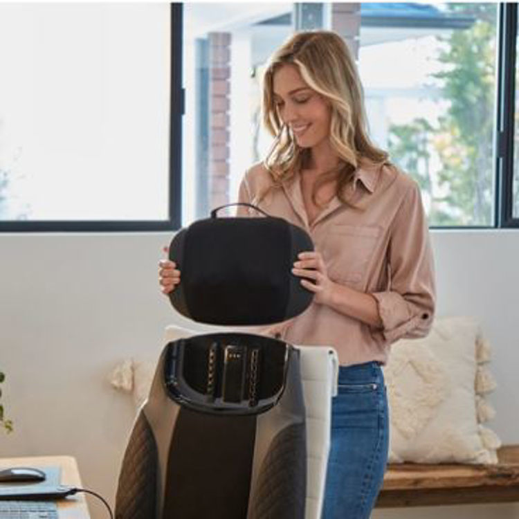 Mynd Homedics Shiatsu 2-in-1 nuddsæti með púða