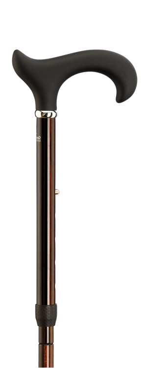 Mynd Samanbrjótanlegur stafur úr koltrefjum