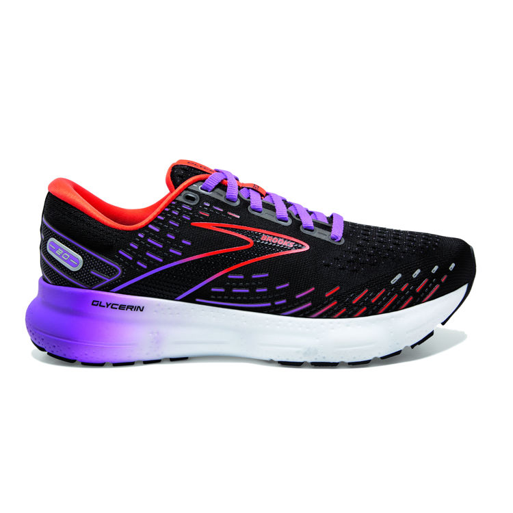 Mynd Brooks Glycerin 20 kvenna svartur/orange