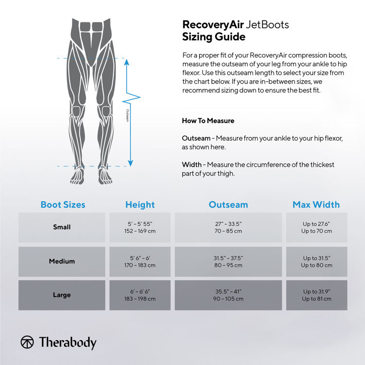 Mynd Therabody RecoveryAir Jetboots Large