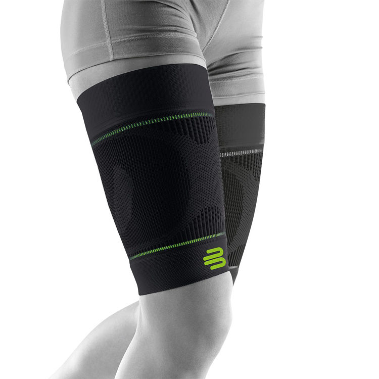 Mynd Bauerfeind Sport Compression lærahlífar Svartar