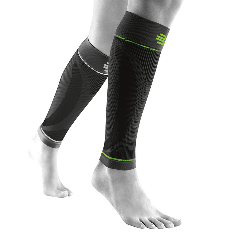 Mynd Bauerfeind Sport Compression kálfahlífar svartar