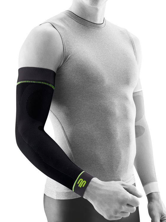 Mynd Bauerfeind Sport Compression ermar svartar