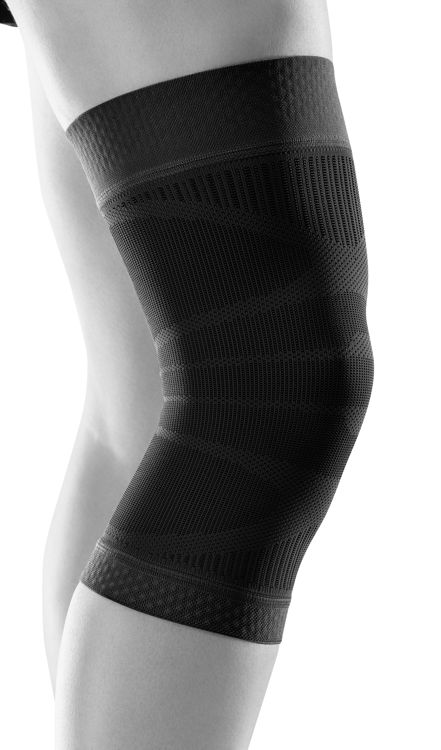 Mynd Bauerfeind Sport Compression hnéhlíf svört