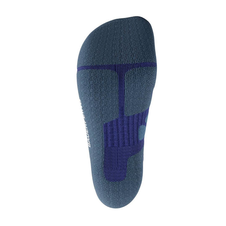 Mynd Bauerfeind Merino Compression herrasokkar Ocean Blue