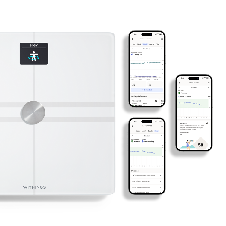 Mynd Withings Body Comp snjallvog
