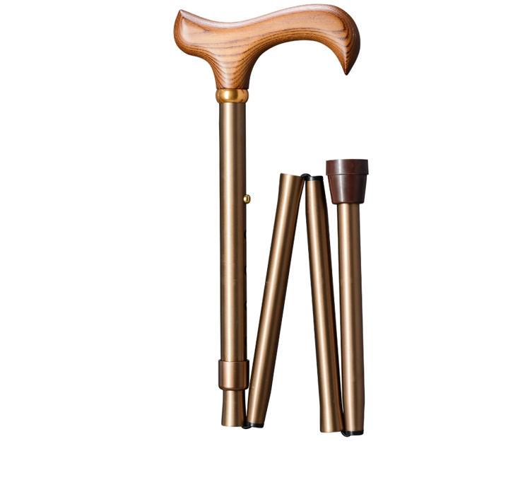 Mynd Samanbrjótanlegur Derby stafur