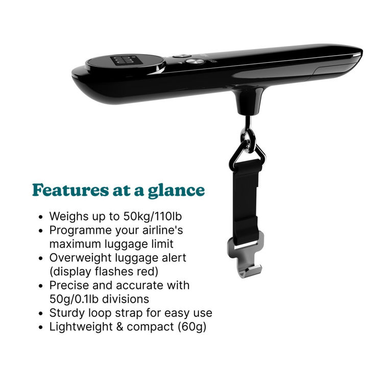 Mynd Homedics töskuvigt