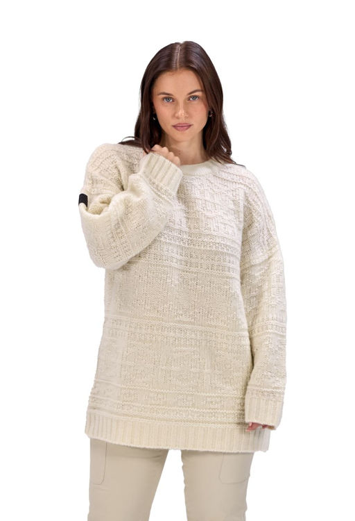 Mynd Tufte Dahlia merino ullarpeysa kvenna