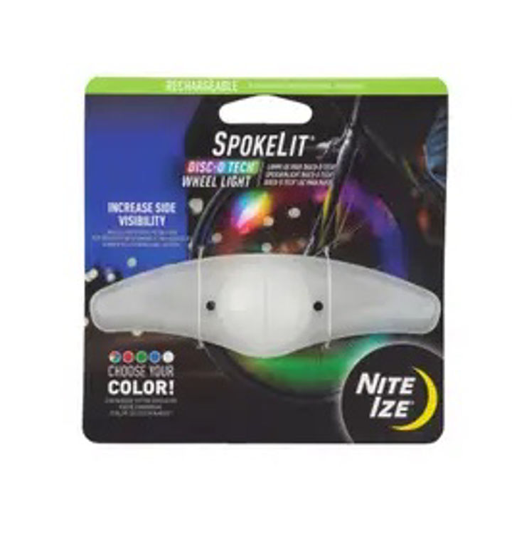 Mynd Nite Ize SpokeLit® endurhlaðanlegt hjólaljós