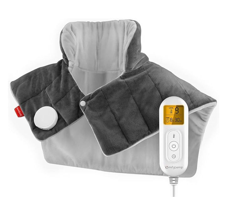 Mynd Comfytemp Þyngingarhitapúði fyrir háls- og herðar  