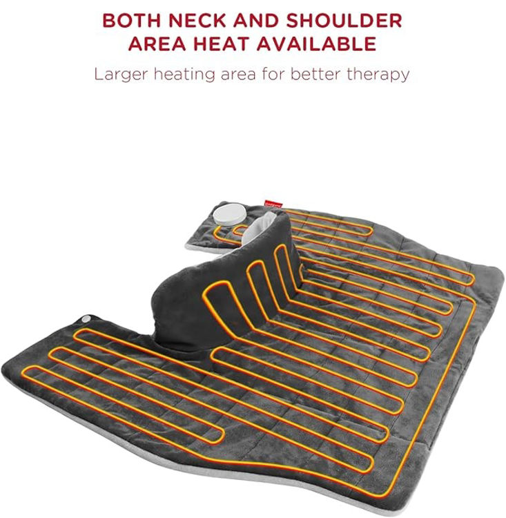 Mynd Comfytemp Þyngingarhitapúði fyrir háls- og herðar  