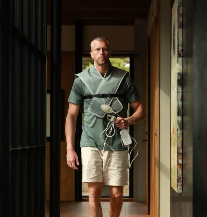 Mynd Radiant Health infrarautt hitavesti HeatHug