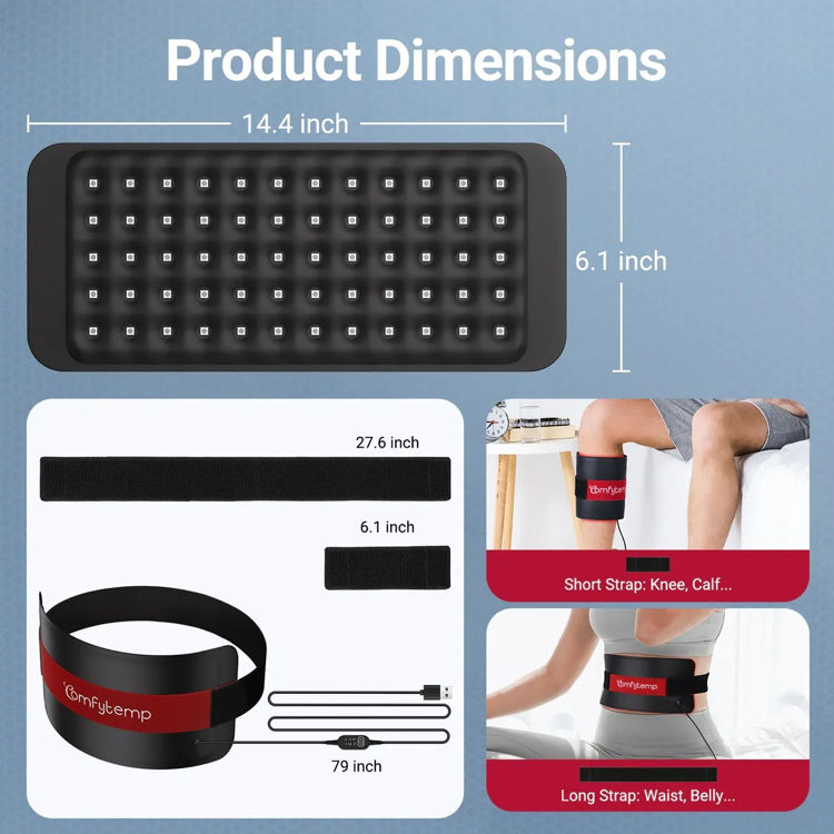 Mynd Comfytemp infrarauður hitapúði lítill