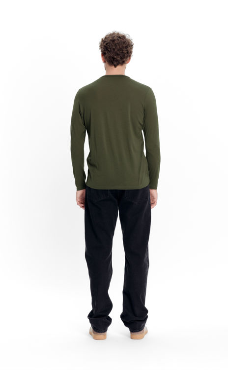 Mynd Tufte Clover Merino bolur síðerma herra