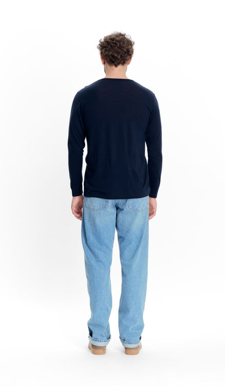Mynd Tufte Clover Merino bolur síðerma herra